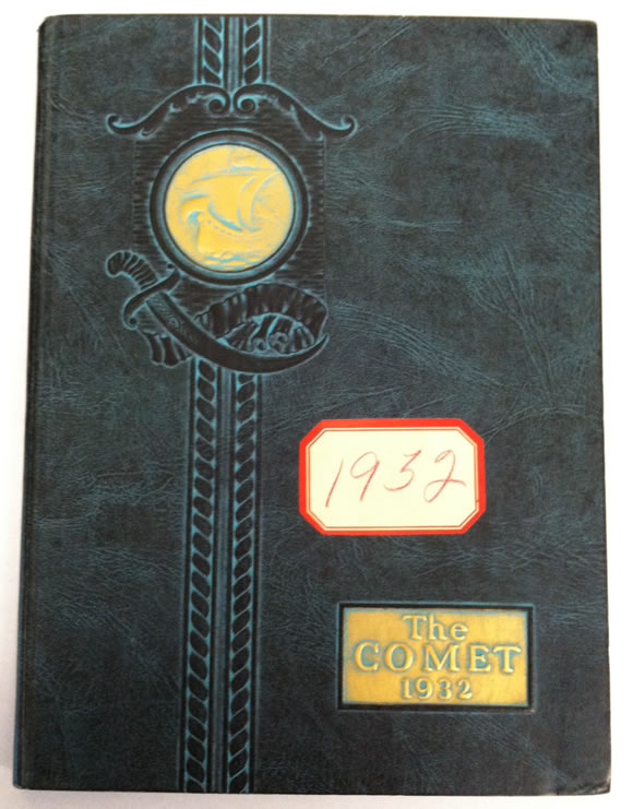 1932 HHS Yearbook Cover